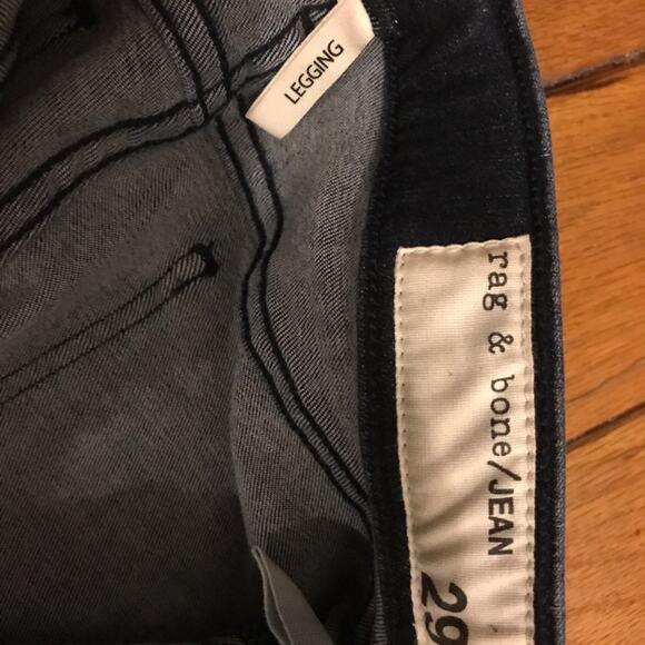 Rag & Bone Jeans Womens Size 29 Brixton Legging Denim NWT fall quiet luxury NWT - Picture 5 of 5